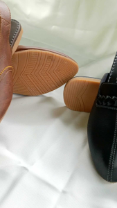 Sepatu Tutong Corlis 2025 Flatshoes Wanita Slip On Mules Ukuran 36-40 Warna Hitam Coklat Aksen Kepang