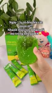 Cốm dứa 🍍 cần Tây cola giúp làm đẹp da đẹp dáng