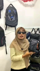 Slingbag Pouch waterproof PEGE Karitz Tas Selempang Hp PriaCasual Untuk Sehari hari - PG 9062