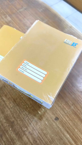 Buku Tulis Bambo Kraft Isi 58 Lembar 1 Pack (10 Buku)