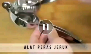 Perasan Lemon Alat Peras Press Pemeras Tangan Jeruk Lemon Stainless Squeezer Lemon Lime