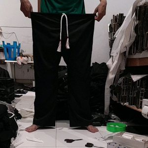 CELANA WAROK Murah|CELANA SILAT HITAM LENGKAP DENGAN USUS| CELANA SILAT MURAH