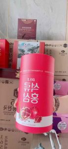 Tinh chất lựu collagen 450g -Hộp 30 gói x 15ml - Collagen cá Dễ hấp thụ giúp da căng bóng đàn hồi - Chiết xuất hồng sâm 60% – Bổ huyết tăng cường miễn dịch giảm căng thẳng.