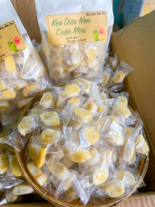 Kẹo dừa dứa non Hồng Vân 500g (Kẹo dừa non ít ngọt)