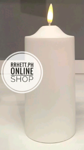 rrhett.ph IKEASWEDEN SMALOM SERIES FLICKERING LED PILLAR CANDLE BATTERY-POWERED FLAMELESS DECOR