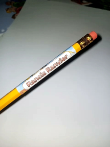 GLOSSY PENCIL STICKER LABEL FOR KIDS | 5.5CMX2.5CM | NOT CUT INDIVIDUALLY | SEND DETAILS FIRST BEFORE CHECKOUT