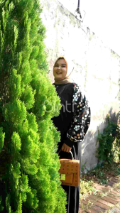 DRESS JUMBO AUDREY #2 LD 160 6XL XXXXXXL BAHAN AIRFLOW MIX PARIS SILK By BINTI GAMIS JUMBO TERBARU