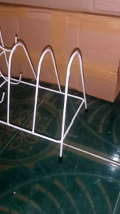 PRIGEL olshop Rak Cobek Serbaguna Bahan Besi Warna Hitam dan Putih