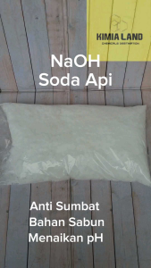 Soda Api / Caustic Soda / NaOH / Natrium Hidroxida 1kg