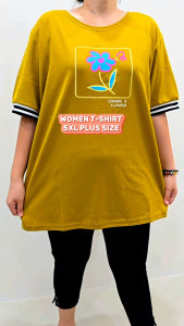 WOMEN T-SHIRT 5XL / BAJU MURAH T-SHIRT RUMAH