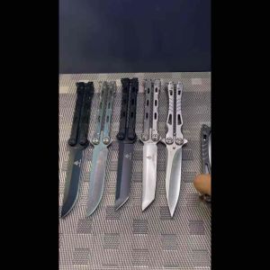 มีดพับพกพาพร้อมซอง บาลีซอง ด้ามสแตนเลส ใช้งานอเนกประสงค์ มี6แบบ