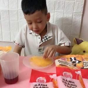 Bánh tráng trộn miss 1 sét 5 gói nhiều vị lựa trọn