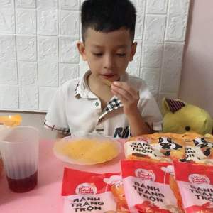 Bánh tráng trộn miss 1 sét 10 gói nhiều vị lựa trọn