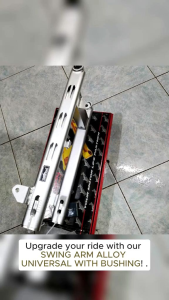 SWING ARM ALLOY UNIVERSALWITH BUSHING. (DICSBRAKE/BRAKEDRUM)XRM110 /XRM125/RS125