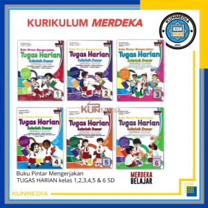 Buku Pintar Mengerjakan Tugas Harian SD Kelas 1 2 3 4 5 6 Kurikulum MERDEKA - Adi Pramana - Pustaka Tanah Air VKM