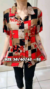 Baju Nenek Grandma Big Size Shirt.