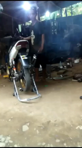 kolong samping bm power super pro Ykm racing muffler