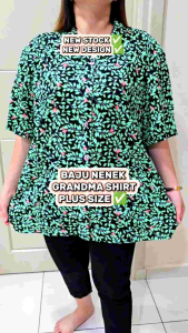 Baju Grandma Nenek Shirt Offer Murah.