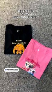 PROMO KAOS ANAK USIA 1-12TAHUN MOTIP TUNGTUNG SAHUR3