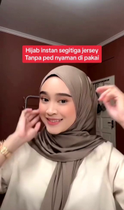 [COD] Jilbab Hijab Instan Segitiga Jersey Premium