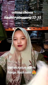 PROMO - Celana Chinos Pendek - Bahan Katun Twill - All size