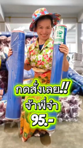 ตาข่ายฟ้า ไนล่อนสีฟ้า แย้งเขียว 90 ซม. 120 ซม. 150 ซม x ยาว 15 หลา คุณภาพดี ทนทาน ใช้งานได้หลากหลาย