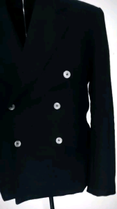 Blazer suit 6 nút đen