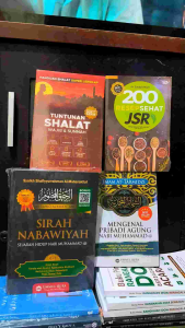 paket 4 buku Sirah NABAWIYAH/JSR/MENGENAL PRIBADI AGUNG NABI MUHA