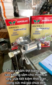Cối xay thịt Máy xay thịt quay tay kẹp bàn JCW-B10-2