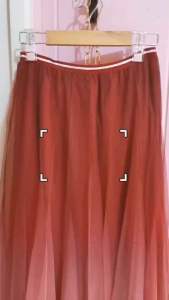 KIM กระโปรงยาว เกาหลี ชีฟองไล่สีมีซับเอวสม็อก 26-40นิ้ว สีใหม่มาเพียบเลยจ้า สุดปังจริงๆ