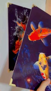 3PCS KOI FISH WALL ART HOME DECOR NA AFFORDABLE NEW DESIGN FOR LIVING ROOM ( 3 PCS SET )