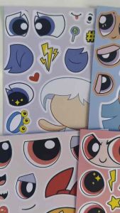 Set 8in1 sticker hoạt hình dễ thương