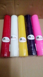 Liwanag Plain Pillar Candle #150 (S#150) Sold per Piece Size: 1-1/2" Diameter x 8" Height Burning Time: 15-20 Hours