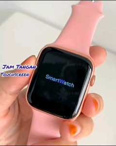 [ TERLARIS ] Jam Tangan Pria Wanita New Touch Screen Smartwatch Waterproof Oksigen Darah Detak Jantung Olahraga Stopwatch Layar Sentuh Custom Wallpaper Free Charger dan Box