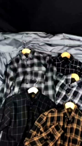 Kemeja Flanel Lengan Panjang Kemeja Flanel Pria Wanita Kemeja Kotak Kotak Fashion Impor Super Premium HOT Produk