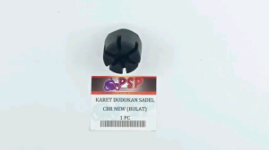 Karet Dudukan Sadel CBR New (Bulat) - Rubber Seat Peredam Ganjal Ganjel Pangkon Bracket Bantalan Jok Jog Honda CBR 150 R CBR 250 R Verza Versa Model Bulat