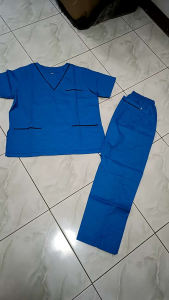 3 Pocket Scrubsuit US Cotton (Blouse Only) NEW Design with Breast Pocket