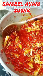 Paket Sambel Hemat 3 Pcs / Sambel Baby Cumi 130gr/Sambel Ayam Suwir 130gr/Sambel Cakalang Asap 130gr