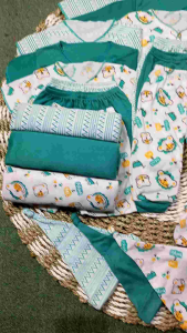 Termurah 30 Pcs Paket Baju Bayi Newborn Motif Lucu Baju Newborn Laki-laki Perempuan PE Double Cotton