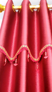 Promo Gorden Poni Polos Glossy Tebal Gordeng Jendela Ruang Tamu Pintu Kamar Murah Tapi Mewah