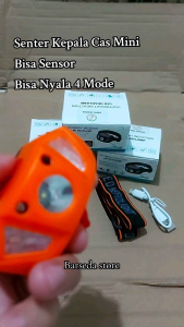 Senter Kepala Cas Headlamp LED COB XPE Sensor Camping Outdoor 4 Mode USB Charging XD1066