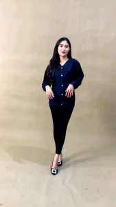Alta Blouse Knit Premium Kemeja Wanita Terbaru
