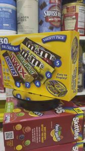 Socola tổng hộp 5 vị - Mỹ( hộp 30 thanh)