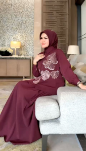 set rok rubia bordir premium