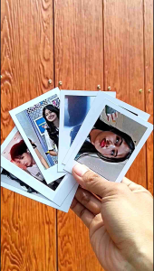 1 Hari Jadi Cetak Foto Polaroid 2R 50 Foto Bahan Glossy 260 Tebal Bisa COD Gratis Ongkir