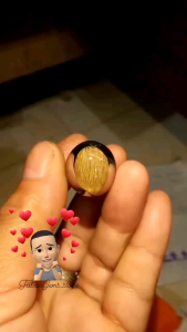 Akik Cendana ring minimalis custom