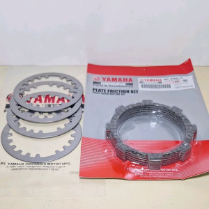 Plat Gesek Kopling Set Plus Kampas Kopling Set Yamaha Jupiter Z, Fizr, Vega R