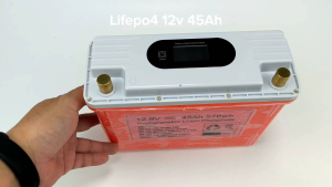 LiFePo4 12V 45AH แบตเตอรี่ ลิเธี่ยมฟอสเฟต ใช้ได้ทั้งรถยนต์และโซล่าเซล มอเตอร์ไกด์เรือ