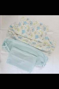 BabySM Newborn Pillow Case Set: Head & Bolster Cases