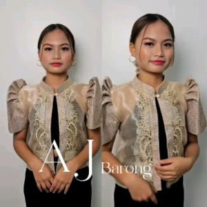 Modern filipiniana Bolero BLO 07 BLO 14 with ethnic and computerized embroidery